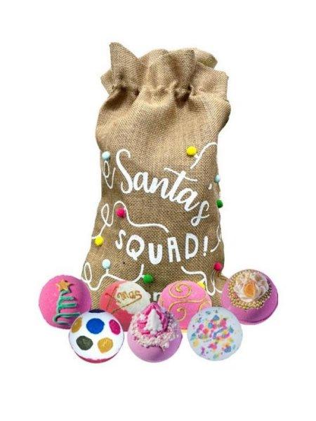 Bomb Cosmetics Ajándékcsomag Santa`s Squad Bath Bomb Sack Set