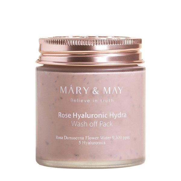 MARY & MAY Hidratáló arcmaszk Rose Hyaluronic Hydra (Wash Off Pack)
125 g