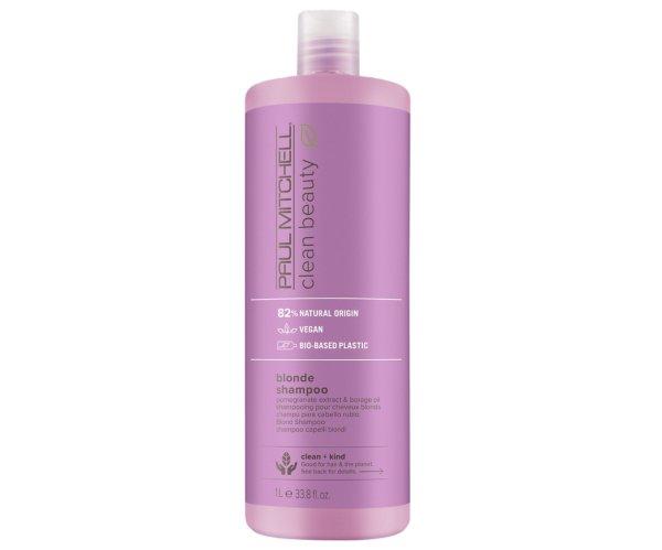 Paul Mitchell Sárga hajtónust semlegesítő sampon Clean
Beauty (Blonde Shampoo) 1000 ml