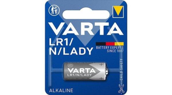 Varta alkáli riasztó elem LR1 Professional Lady 1,5V (N) B1