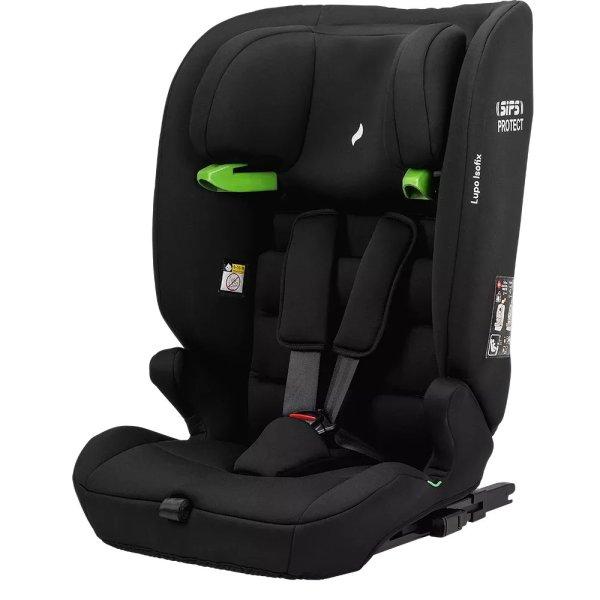 Osann gyerekülés Lupo i-Size Isofix 76-150 cm fekete