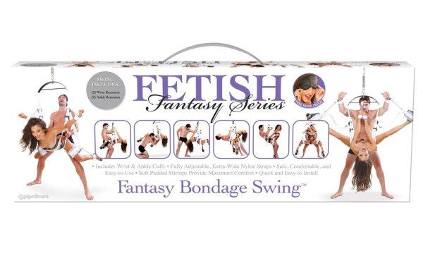  Fantasy Bondage Swing  White 