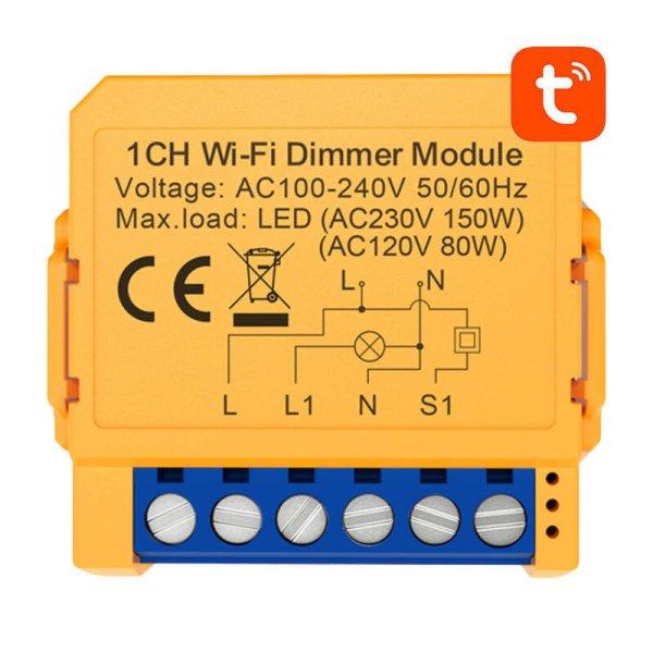 Intelligens aljzatkapcsoló WiFi Avatto DMS16-2 TUYA