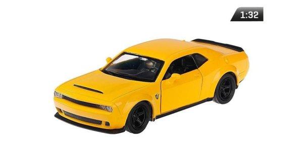 Makett autó, 1:32 Dodge Challenger STR, sárga