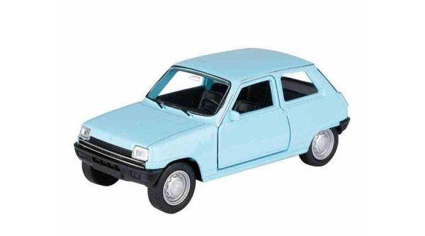 Makett autó, 1:34, Renault 5, kék (A83670)