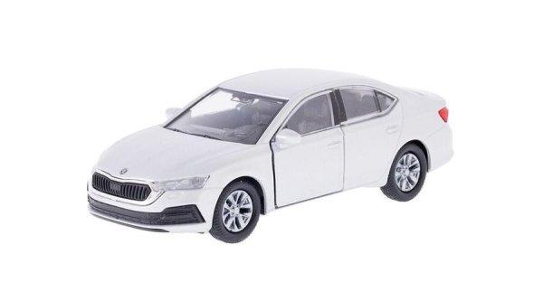 Makett autó, 1:34, SKODA Octavia, ezüst (A83968)