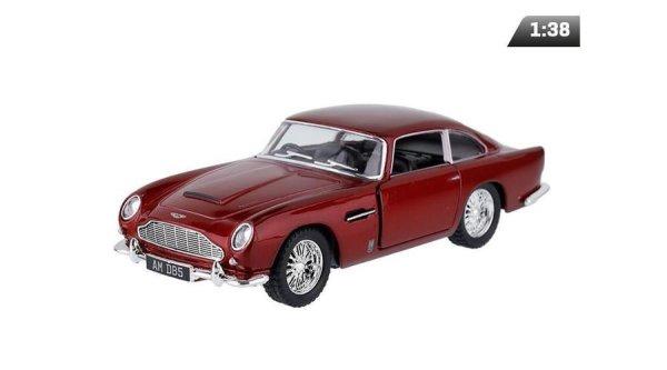 Makett autó, 1:38, Kinsmart, Aston Martin DB5, bordó