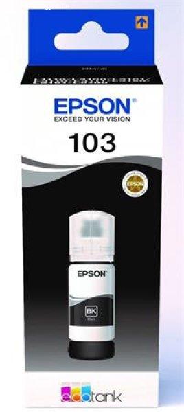 T00S14A Tinta EcoTank L3110, L3150, L1110 nyomtatókhoz, EPSON 103, fekete, 65
ml