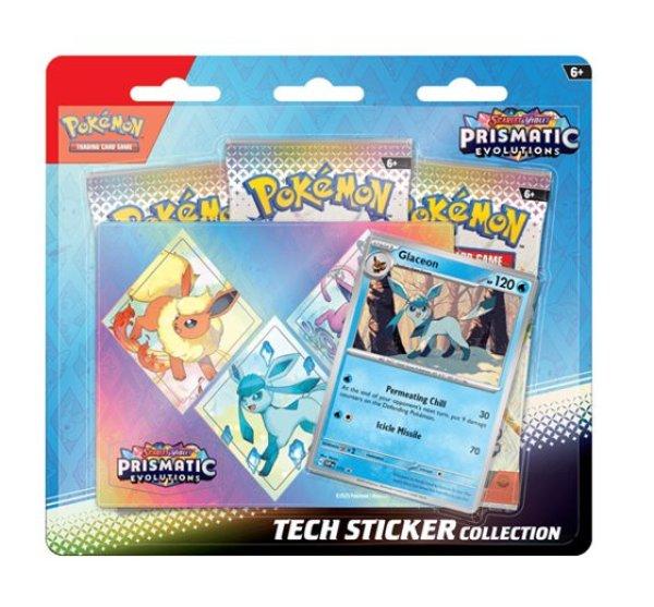 Kártyajáték Pokémon TCG: Scarlet & Violet Prismatic Evolutions Tech Sticker
Glaceon (Pokémon)