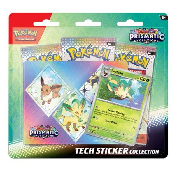 Kártyajáték Pokémon TCG: Scarlet & Violet Prismatic Evolutions Tech Sticker
Leafeon (Pokémon)