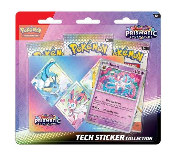 Kártyajáték Pokémon TCG: Scarlet & Violet Prismatic Evolutions Tech Sticker
Sylveon (Pokémon)