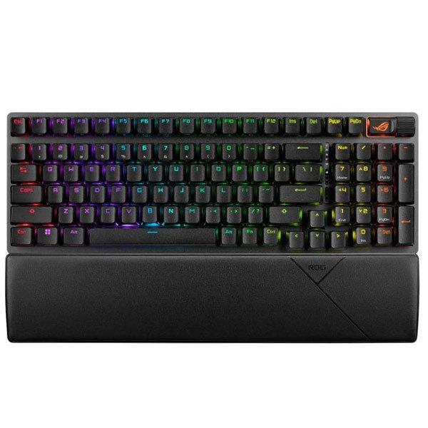 ASUS ROG Strix Scope 2 96 Wireless RGB Gaming Keyboard, ROG RX RED / PBT, US