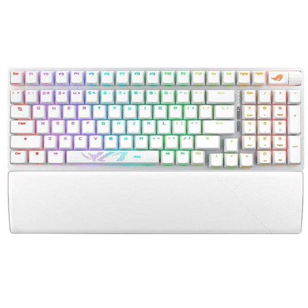 ASUS ROG Strix Scope 2 96 Wireless RGB Gaming Keyboard, ROG RX RED / PBT, US,
white