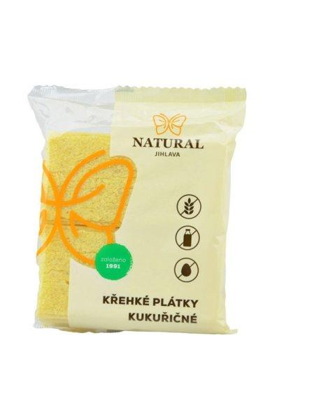 Natural extrudált kukorica szeletek 75 g