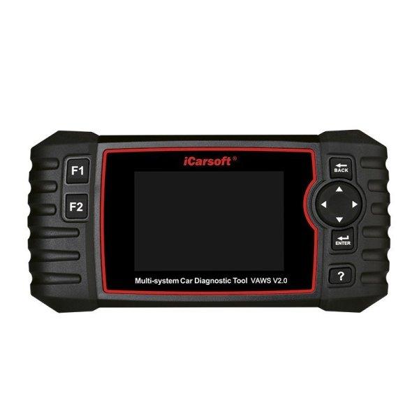 iCarsoft VAG V20 gyári szintű VW AUDI SEAT SKODA diagnosztikai OBD 1 OBD 2
műszer szerviz funkciókkal