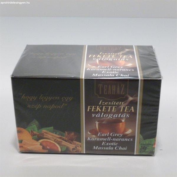 Teaház fekete tea válogatás 20x1.2 g