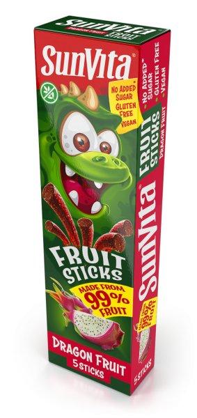 Sunvita fruit sticks sárkánygyümölcs 5 db 100 g