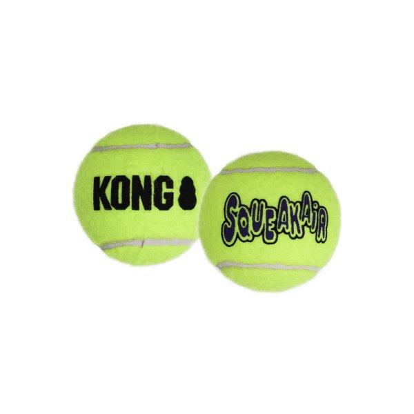 KONG SqueakAir Balls Teniszladba Kutyajáték 3 db M