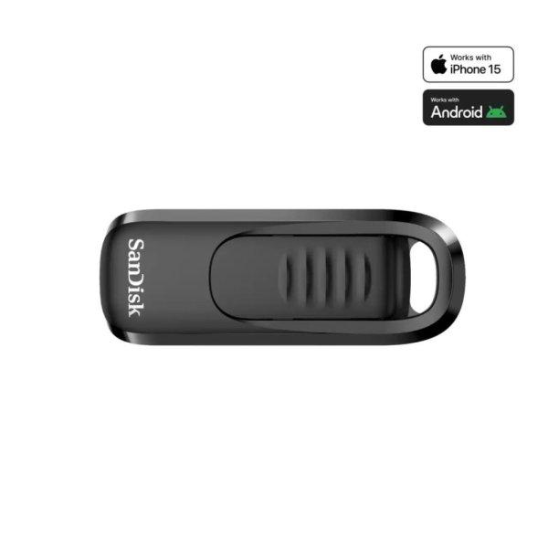 Sandisk 64GB Ultra Slider USB3.2 Black