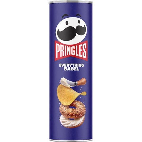 Pringles Everything Bagel ízű chips 158g