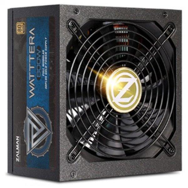 Zalman Wattera ZM800-EBTII 800W használt moduláris tápegység