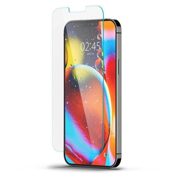 Spigen "Glas.tR Slim" HD Apple iPhone 14 / 13 / 13 Pro Tempered
kijelzővédő fólia