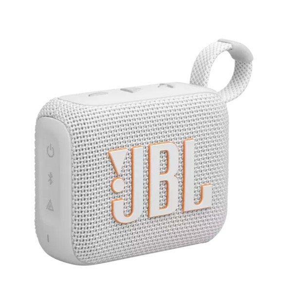 JBL Go 4 (hordozható, vízálló, bluetooth hangszóró), fehér