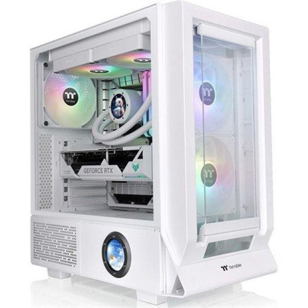 Thermaltake Ceres 350 MX Snow White táp nélküli ablakos Mid Tower
számítógépház fehér