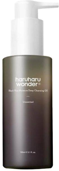 Haruharu Wonder Hidratáló és gyengéden tisztító
olaj Black Rice Moisture Deep (Cleansing Oil Vegan) 150 ml