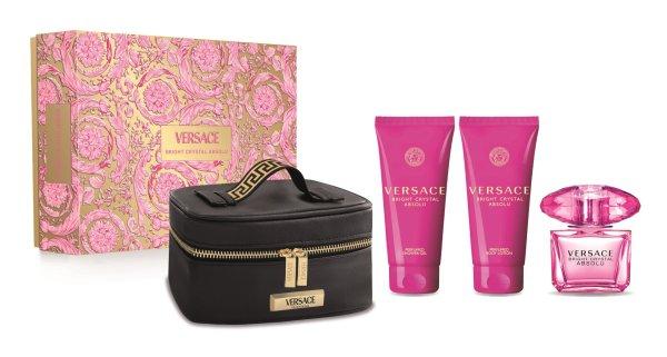 Versace Bright Crystal Absolu - EDP 90 ml + testápoló tej 100 ml +
tusfürdő 100 ml + kozmetikai bőrönd