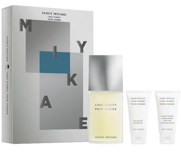 Issey Miyake L'Eau D'Issey Pour Homme - EDT 125 ml + tusfürdő 50 ml +
borotválkozás utáni balzsam 50 ml