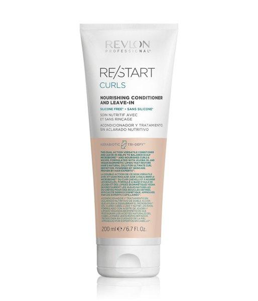 Revlon Professional Öblítést nem igénylő
tápláló kondicionáló göndör és
hullámos hajra Restart Curls (Nourishing Conditioner) 750 ml