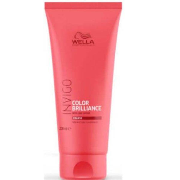 Wella Professionals Balzsam durva festett hajra Invigo Color Brilliance (Coarse
Vibrant Color Conditioner) 200 ml