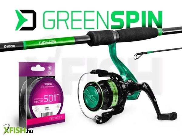 Delphin Greenspin Pergető Horgász Szett 210cm 10-30g