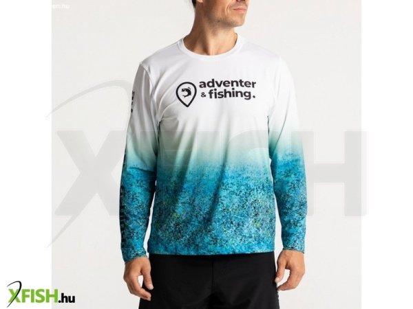 Adventer Functional Uv T-Shirt Bluefin Hosszú Ujjú Póló L