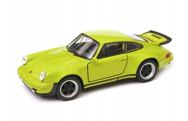 Welly Dobozos Modell Autó Porsche 911 Turbo - Zöld