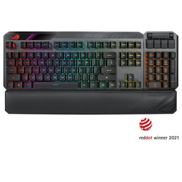 BILL ASUS ROG Claymore II vezeték nélküli billentyűzet - optomechanikus ROG
RX Red - HU