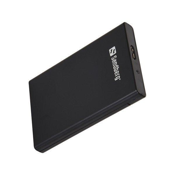 SANDBERG 136-39 sandberg külső ssd ház - usb 3.2 case for m.2+nvme ssd
(usb-c; m.2/nvme; max.:2tb, fekete)