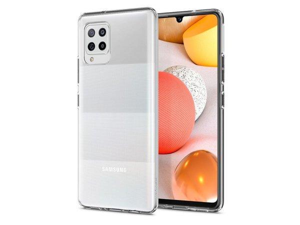 Samsung A426B Galaxy A42 5G ütésálló hátlap - Spigen Liquid Crystal -
átlátszó