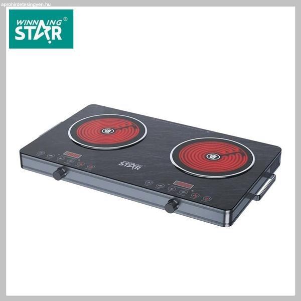 WINNING STAR elektromos dupla főzőlap 2 x 1800W ST-9680