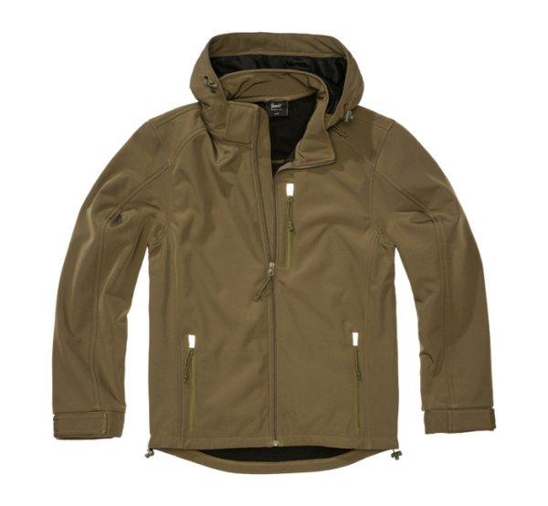 Brandit Softshell kabát Hurricane, olívazöld