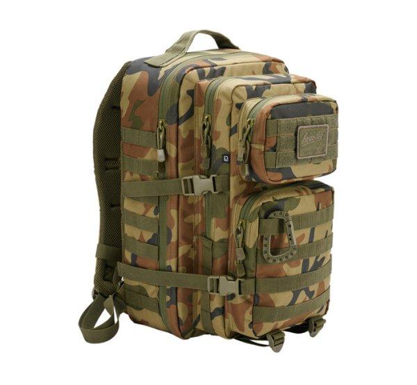 Brandit hátizsák US Assault Pack Large 40L, woodland, woodland