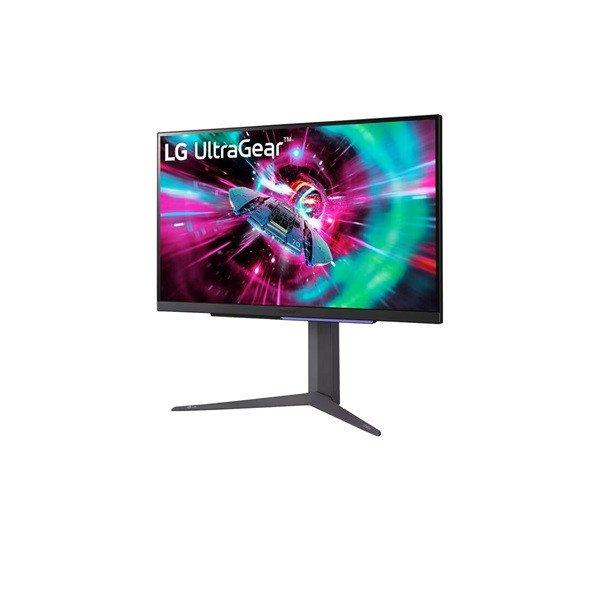 LG Monitor 27" Gamer - 27GR93U-B (IPS; 21:9; 3840x2160; 144Hz; 1ms; 400cd;
HDMIx2; DP; USB; G-Sync; HDR, Pivot)