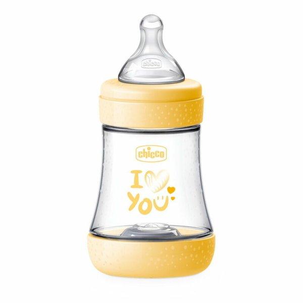 Chicco Perfect5 biofunkcionális cumisüveg 150 ml-normál átfolyás - unisex