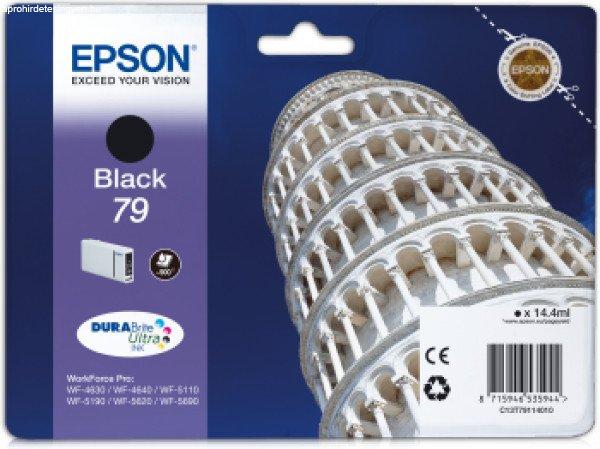 EPSON T7911 fekete EREDETI tintapatron 0.9K (≈900oldal)