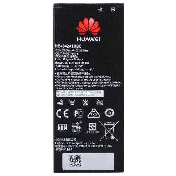 Huawei HB4342A1RBC (Ascend Y6, Honor 4A) gyári akkumulátor Li-Ion Polymer
2200mAh