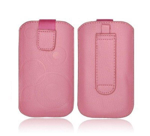 Forcell Deko univerzális kihúzós tok - Nokia 6300/5310 Maxcom MM128, MM129
pink