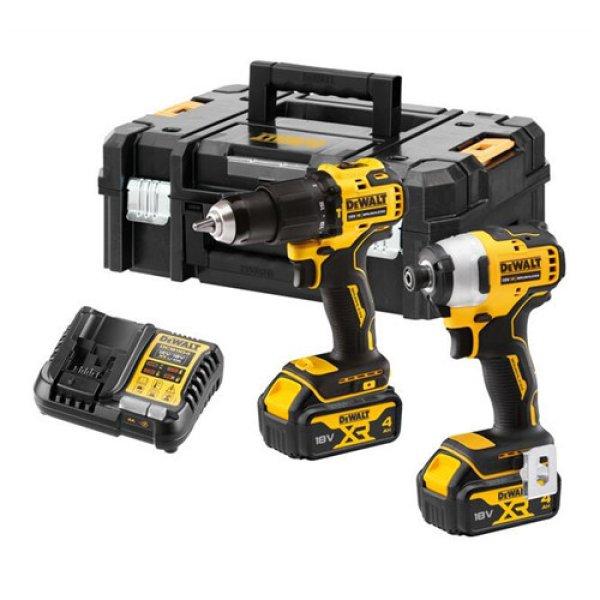 18V POWERSTACK KIT, DCD709 es DCF809 + ajándék „egy pár DEWALT
munkavédelmi cipő” (részletek a leírásban)