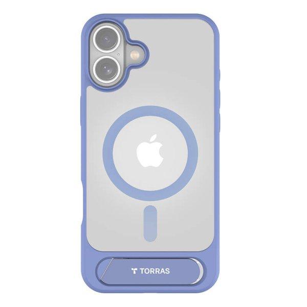 Torras Pstand sorozatú tok iPhone 16-hoz (kék)