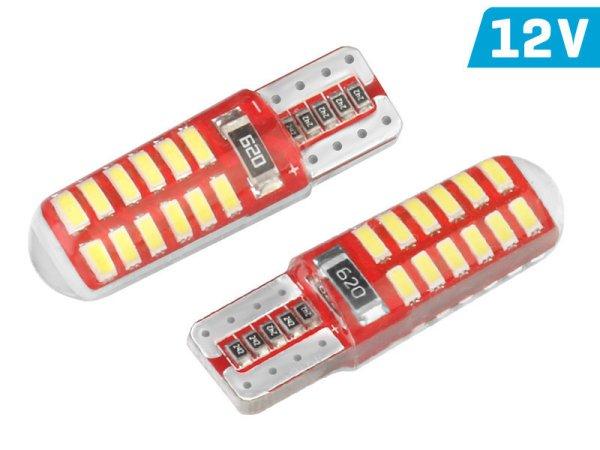 Szilikon SMD LED, CANBUS, fehér 01444